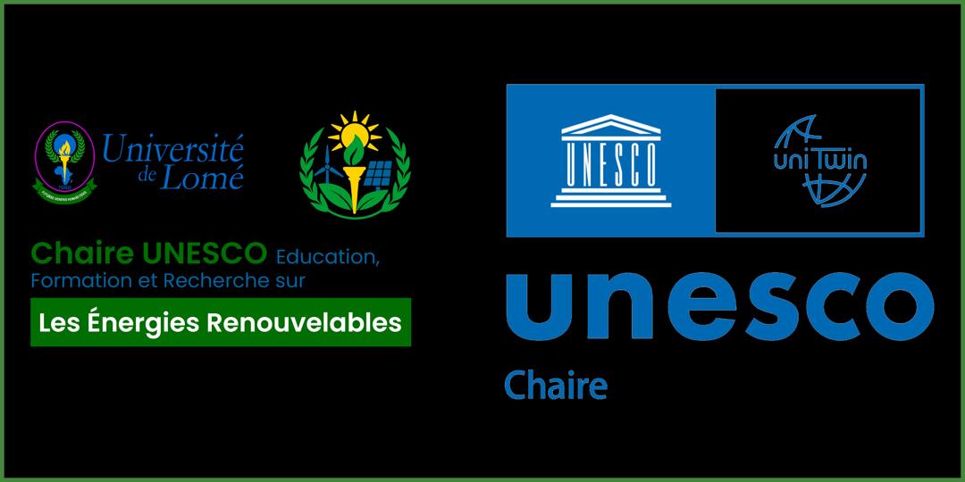 Chaire UNESCO Éducation, Formation et Recherche sur les Énergies Renouvelables — Université de Lomé